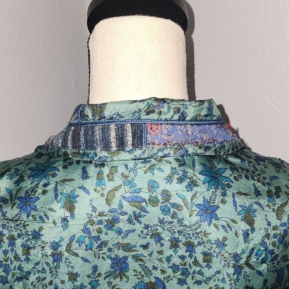 Coldwater Creek Multicolor Patchwork Blazer - Picture 7 of 7